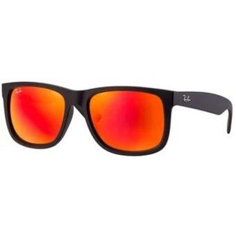Linio Lentes de sol ray ban wayfarer justin rb4165 rojo espejado oferta