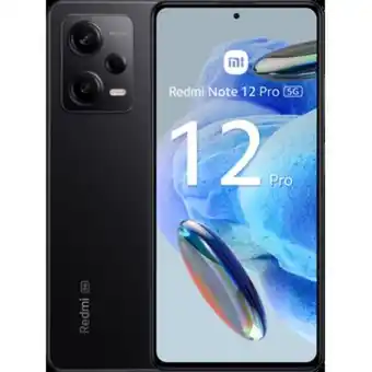 Linio Celular xiaomi redmi note 12 pro 5g 128gb / 6ram / 50mp negro oferta