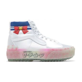 Vans Tenis bota de plataforma blancos ua sk8-hi sailor moon vans oferta