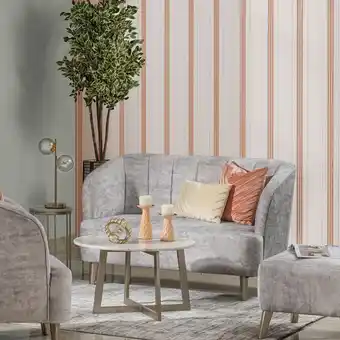 Muebles Jamar Sofá 2 puestos oslo velvet atica crudo, champaña oferta