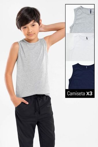 Pacífika Trio camiseta multicolor oferta