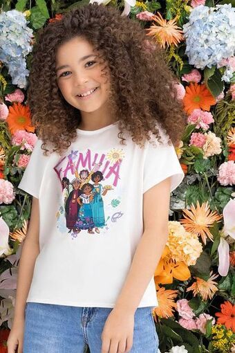 Pacífika Camiseta manga corta marfil oferta