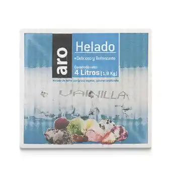 Makro Helado aro vainilla caja 4l oferta