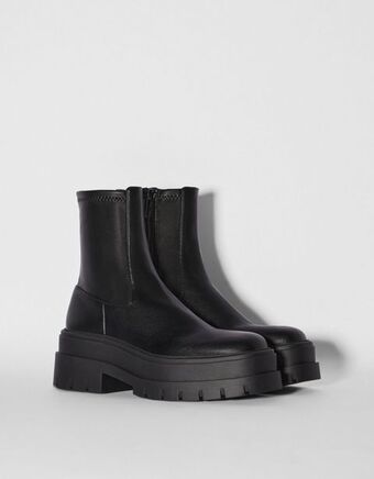 Bershka Botines plataforma ajustados oferta