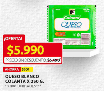 Ara Queso Blanco Colanta x 250g oferta