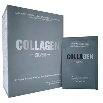 Cruz verde Collagen silver colágeno hidrolizado caja x 30 sobres x 10g oferta