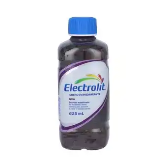 Cruz verde Suero rehidratante electrolit solución oral sabor uva 30meq/l frasco x 625ml oferta