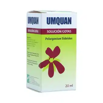 Cruz verde Umquan solución gotas 800mg frasco x 20ml oferta