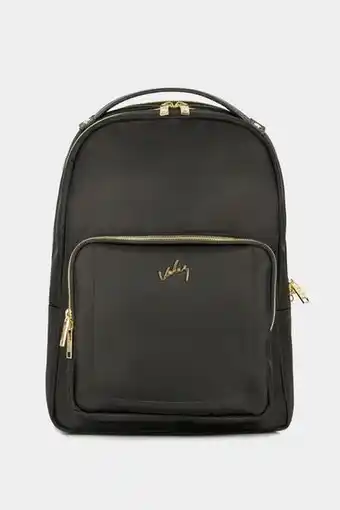 Vélez Morral púrpura de lona detalles en cuero para mujer cargaderas acolchadas negro oferta