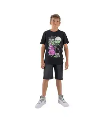Camiseta con gráfico de halloween para niños unisex