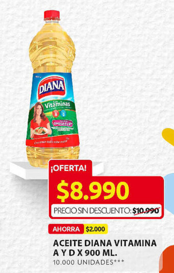Ara Aceite DIANA Vitamina A Y d x 900ml oferta