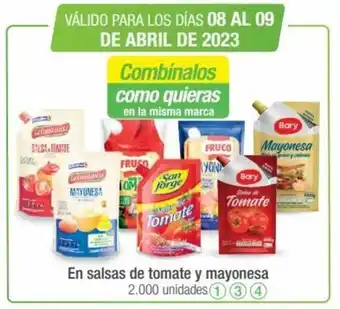 Jumbo En Salsa de Tomate y Mayonesa oferta