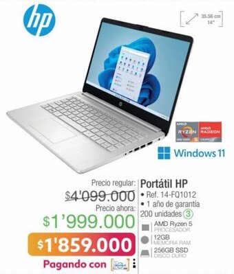 Jumbo HP Portátil oferta