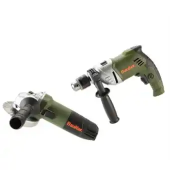 Constructor Combo taladro percutor 1/2-pulg 750w + pulidora 4-1/2 820w oferta