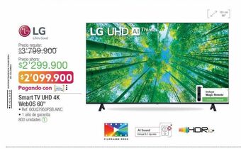 Jumbo Smart tv lg oferta