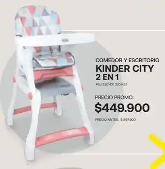 Éxito Comedor y Escritorio Kinder City 2 en 1 oferta
