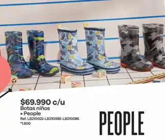 Éxito Botas Niños People oferta