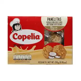 Makro Panelitas copelia de dulce con leche y coco 20gx12u oferta