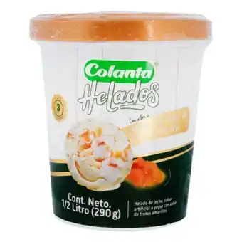 Makro Helado colanta yogur con frutos amarillos 0,5l oferta