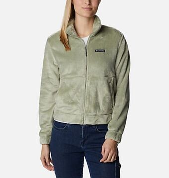 Columbia Chaqueta de forro polar sherpa corta fireside™ para mujer oferta