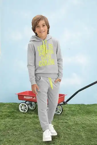 Pacífika Conjunto x 2 buzo sudadera gris oferta