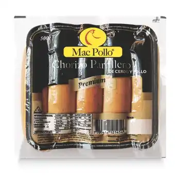 Makro Chorizo mac pollo parrillero 8u en 500g oferta