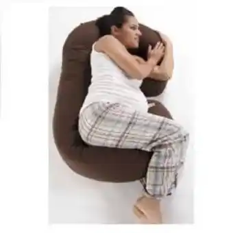 Falabella Cojín para maternidad y lactancia cuerpo completo - café- oferta