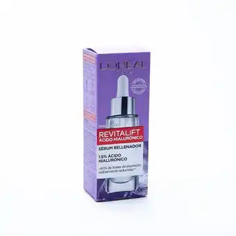Cruz verde Ácido hialuronico serum rellenador -40% de líneas de expresion l'oreal paris revitalift frasco x 30ml oferta