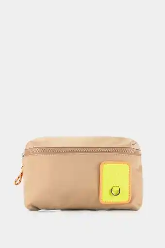 Vélez Riñonera fly up de lona x cuero para mujer urban oferta