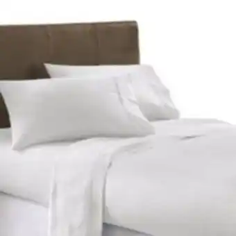 Falabella Sábana resortada sateen stripe blanco rayas cama sencilla wonder home oferta
