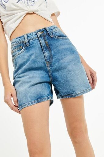 Koaj Short denim tiro alto oferta