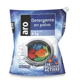 Makro Detergente polvo aro neutro 4kg oferta