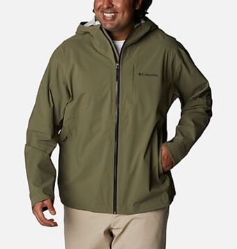 Columbia Chaqueta shell impermeable ampli-dry™ para hombre - tallas grandes oferta