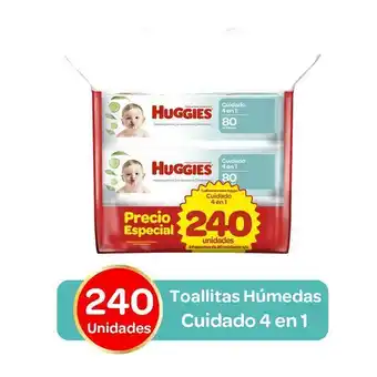 Carulla Ofta pañitos one&done ftop huggies 240 und oferta