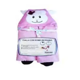 Falabella Toalla bebe de baño super absorbente con capota oferta