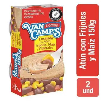 Carulla Atun mexicano gem duo van camps 300 gr oferta