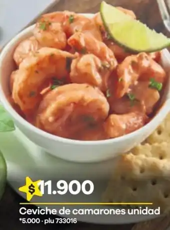 Éxito Ceviche de Camarones Unidad oferta