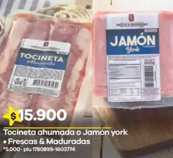 Éxito Tocineta Ahumada o Jamón York oferta