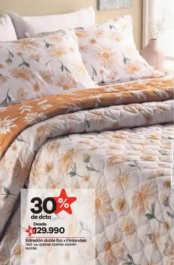 Éxito Finlandek Edredón Doble Faz oferta