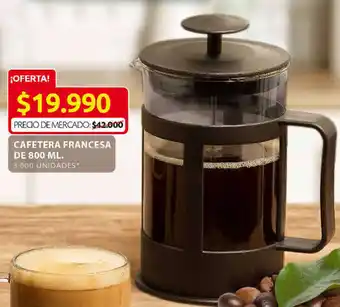 Ara Cafetera Francesa de 800ml oferta
