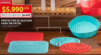 Ara Protector de Silicona para Air Fryer oferta
