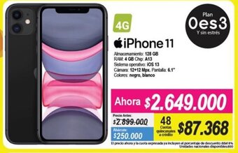 Alkomprar iPhone 11 128GB oferta