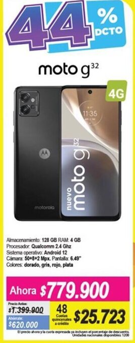 Alkomprar Moto g32 oferta