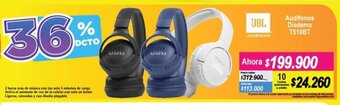 Alkomprar JBL Audífonos Diadema T510BT oferta