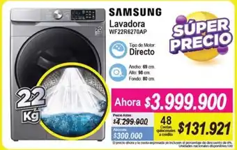 Alkomprar Samsung Lavadora 22kg oferta