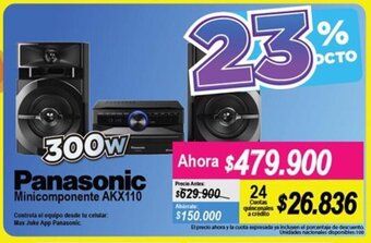 Alkomprar Panasonic Minicomponente AKX110 oferta