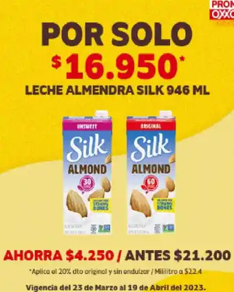 Leche Almendra Silk 946ml