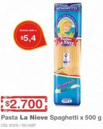Makro Pasta La Nieve Spaghetti 500g oferta