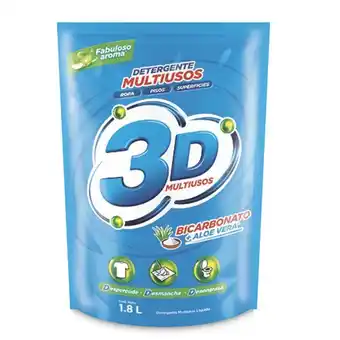 Makro Detergente liquido multiusos 3d 1800ml oferta