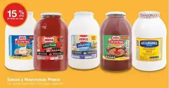 Makro Salsas y Mayonesas Fruco oferta